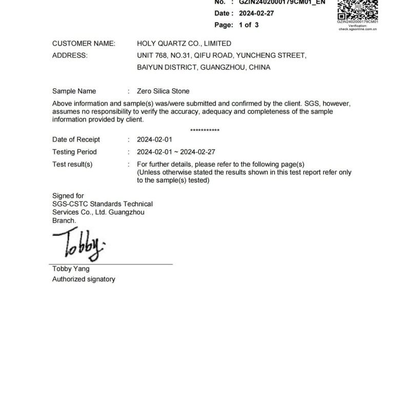 ZeroSilicaStoneCertificate_01